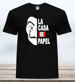 CAMISETA CASA DE PAPEL UNISEX