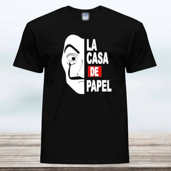 CAMISETA CASA DE PAPEL UNISEX