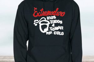 SUDADERA CON CAPUCHA EXTREMO DURO IROS ADULTO UNISEX