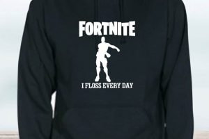 SUDADERA CON CAPUCHA FORNITE FLOSS ADULTO UNISEX