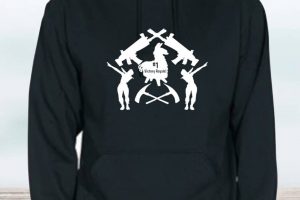 SUDADERA CON CAPUCHA FORNITE LLAMA ADULTO UNISEX