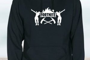 SUDADERA CON CAPUCHA FORNITE PICO ADULTO UNISEX