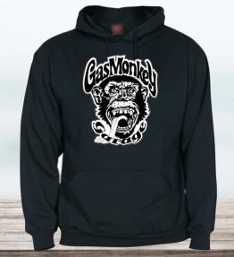 SUDADERA CON CAPUCHA GAS MONKEY ADULTO UNISEX