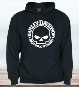 SUDADERA CON CAPUCHA HARLEY CALAVERA ADULTO UNISEX