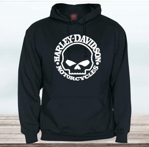 SUDADERA CON CAPUCHA HARLEY CALAVERA