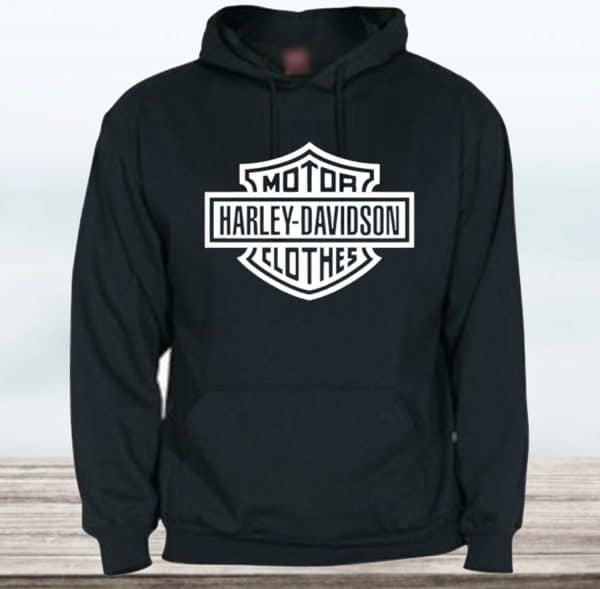 SUDADERA CON CAPUCHA HARLEY LOGO