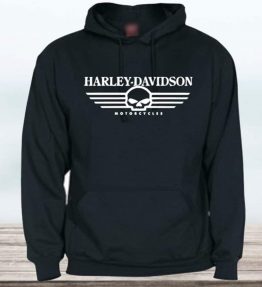 SUDADERA CON CAPUCHA HARLEY RAYAS ADULTO UNISEX