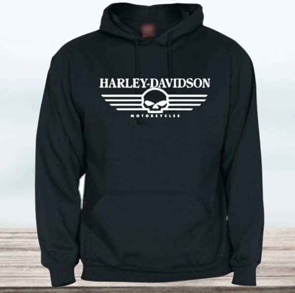 SUDADERA CON CAPUCHA HARLEY RAYAS