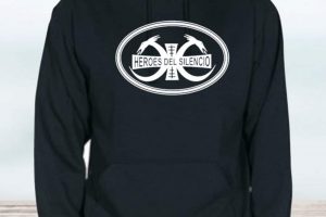 SUDADERA CON CAPUCHA HEROES DEL SILENCIO ADULTO UNISEX