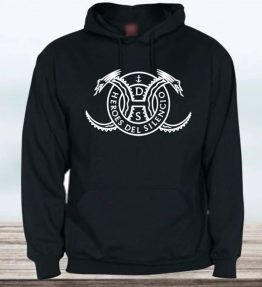 SUDADERA CON CAPUCHA HEROES DEL SILENCIO DS ADULTO UNISEX