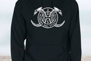 SUDADERA CON CAPUCHA HEROES DEL SILENCIO DS ADULTO UNISEX