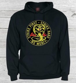 SUDADERA CON CAPUCHA KARATE KID  ADULTO UNISEX