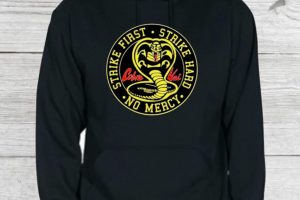 SUDADERA CON CAPUCHA KARATE KID ADULTO UNISEX