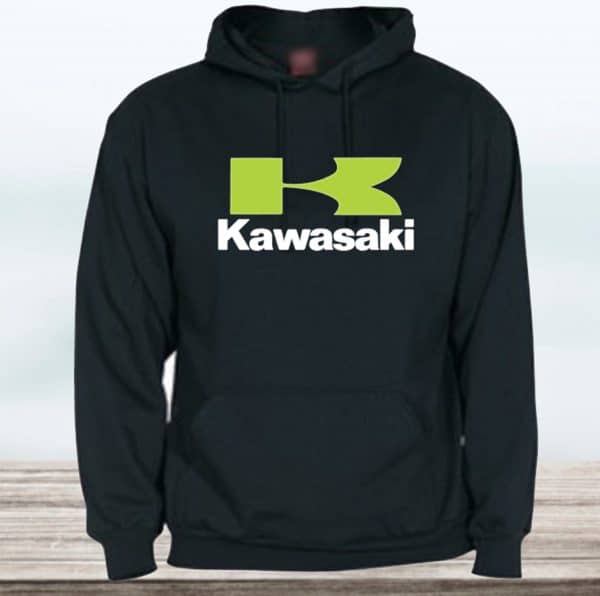 SUDADERA CON CAPUCHA KAWASAKI ADULTO