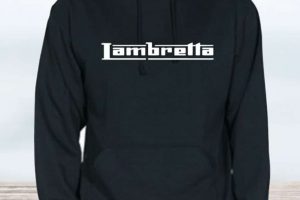 SUDADERA CON CAPUCHA LAMBRETA ADULTO UNISEX