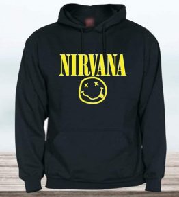 SUDADERA CON CAPUCHA NIRVANA ADULTO UNISEX