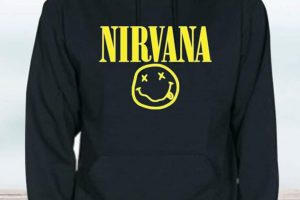 SUDADERA CON CAPUCHA NIRVANA ADULTO UNISEX