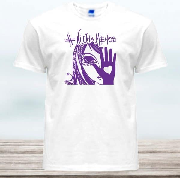 CAMISETA NI UNA MENOS HOMBRE - Imagen 2