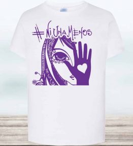 CAMISETA NI UNA MENOS NIÑO