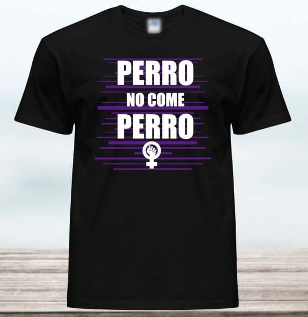 CAMISETA PERRO NO COME PERRO HOMBRE