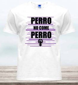 CAMISETA PERRO NO COME PERRO HOMBRE