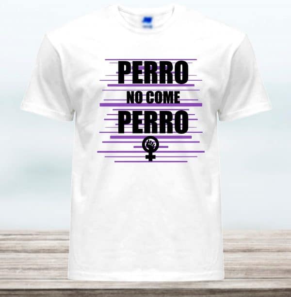 CAMISETA PERRO NO COME PERRO HOMBRE - Imagen 2