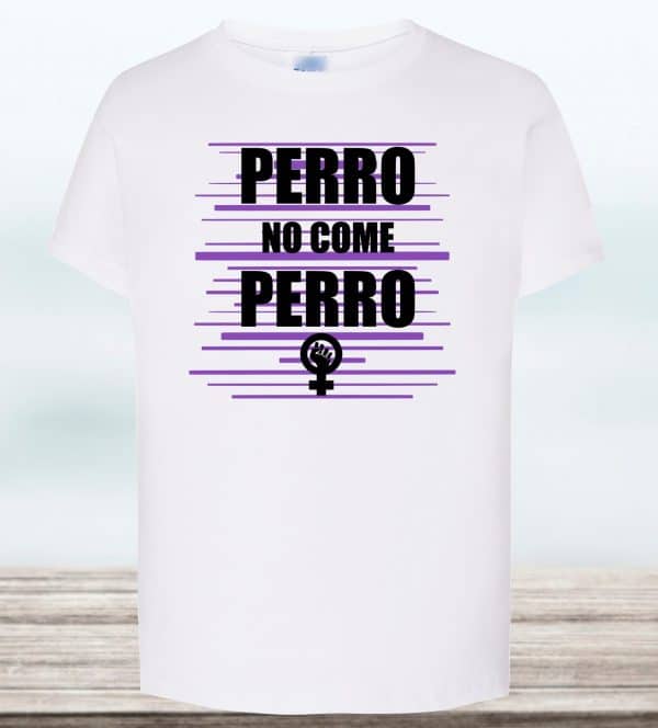 CAMISETA PERRO NO COME PERRO NIÑO