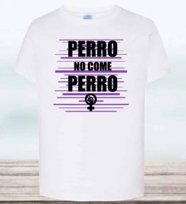 CAMISETA PERRO NO COME PERRO NIÑO