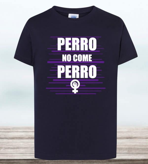 CAMISETA PERRO NO COME PERRO NIÑO